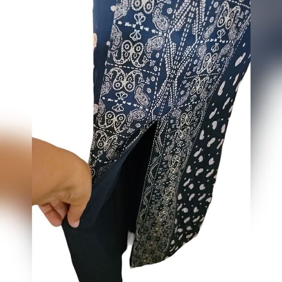 Princes Vera Wang Desert Rose Strappy Lampshade Dress Size Small - Picture 6 of 10